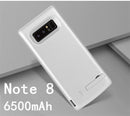 6500mAh Slim shockproof Battery Charger Case For Samsung Galaxy S8 S9 Plus Note 8 External Rechargeable Power Bank Charing Cover-Note8-White-JadeMoghul Inc.