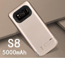 6500mAh Slim shockproof Battery Charger Case For Samsung Galaxy S8 S9 Plus Note 8 External Rechargeable Power Bank Charing Cover-S8-Gold-JadeMoghul Inc.