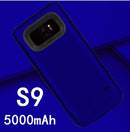 6500mAh Slim shockproof Battery Charger Case For Samsung Galaxy S8 S9 Plus Note 8 External Rechargeable Power Bank Charing Cover-S9-Blue-JadeMoghul Inc.