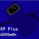 6500mAh Slim shockproof Battery Charger Case For Samsung Galaxy S8 S9 Plus Note 8 External Rechargeable Power Bank Charing Cover-S9P-blue-JadeMoghul Inc.