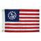 Taylor Made 12" x 18" Deluxe Sewn US Yacht Ensign Flag [8118]