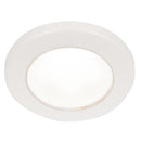 Hella Marine EuroLED 75 3" Round Screw Mount Down Light - White LED - White Plastic Rim - 24V [958110111]