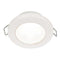 Hella Marine EuroLED 75 3" Round Spring Mount Down Light - White LED - White Plastic Rim - 12V [958110511]