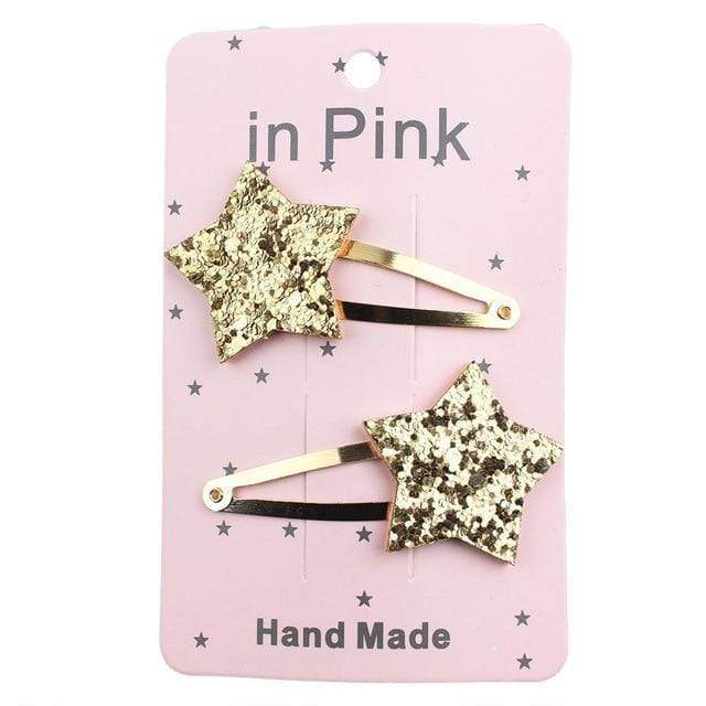 67Color 2PCS/Set Lovely Children's Series Hair Clips Sequins Barrettes Alloy Pins Grips Accessories For Girls HeadWear AExp