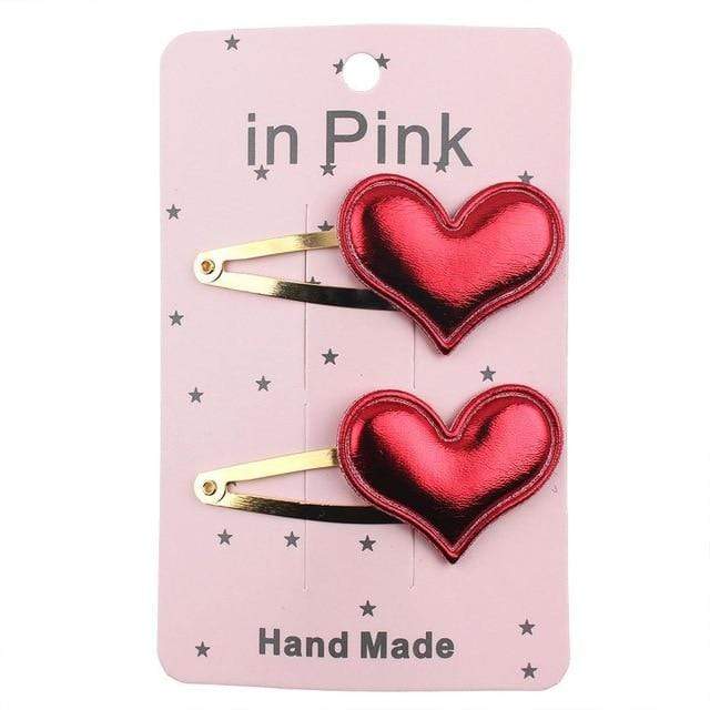 67Color 2PCS/Set Lovely Children's Series Hair Clips Sequins Barrettes Alloy Pins Grips Accessories For Girls HeadWear AExp