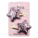 67Color 2PCS/Set Lovely Children's Series Hair Clips Sequins Barrettes Alloy Pins Grips Accessories For Girls HeadWear AExp