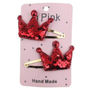 67Color 2PCS/Set Lovely Children's Series Hair Clips Sequins Barrettes Alloy Pins Grips Accessories For Girls HeadWear AExp