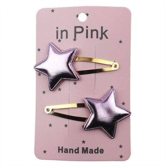 67Color 2PCS/Set Lovely Children's Series Hair Clips Sequins Barrettes Alloy Pins Grips Accessories For Girls HeadWear JadeMoghul Inc. 