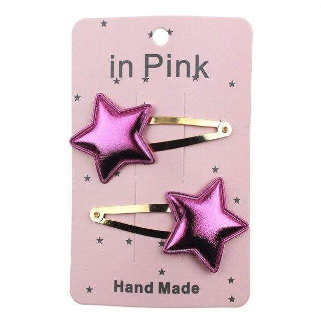 67Color 2PCS/Set Lovely Children's Series Hair Clips Sequins Barrettes Alloy Pins Grips Accessories For Girls HeadWear JadeMoghul Inc. 