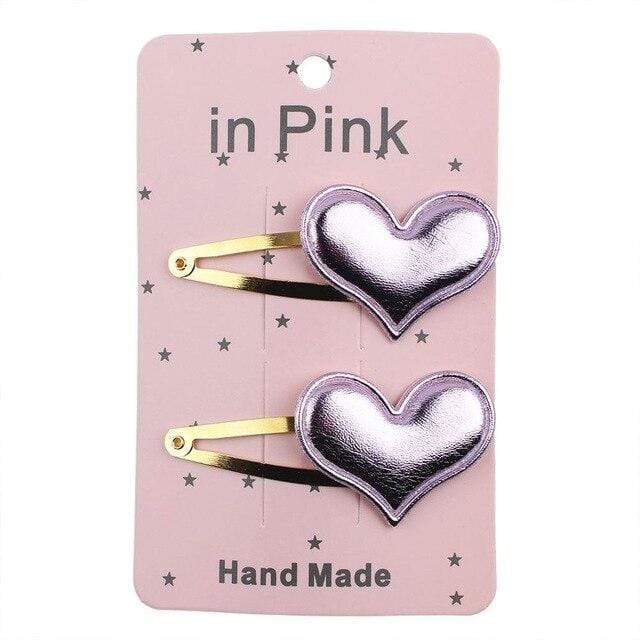 67Color 2PCS/Set Lovely Children's Series Hair Clips Sequins Barrettes Alloy Pins Grips Accessories For Girls HeadWear JadeMoghul Inc. 