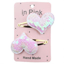 67Color 2PCS/Set Lovely Children's Series Hair Clips Sequins Barrettes Alloy Pins Grips Accessories For Girls HeadWear JadeMoghul Inc. 