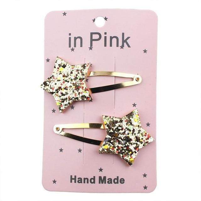 67Color 2PCS/Set Lovely Children's Series Hair Clips Sequins Barrettes Alloy Pins Grips Accessories For Girls HeadWear JadeMoghul Inc. 