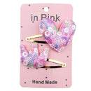 67Color 2PCS/Set Lovely Children's Series Hair Clips Sequins Barrettes Alloy Pins Grips Accessories For Girls HeadWear JadeMoghul Inc. 