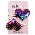 67Color 2PCS/Set Lovely Children's Series Hair Clips Sequins Barrettes Alloy Pins Grips Accessories For Girls HeadWear JadeMoghul Inc. 