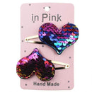 67Color 2PCS/Set Lovely Children's Series Hair Clips Sequins Barrettes Alloy Pins Grips Accessories For Girls HeadWear JadeMoghul Inc. 