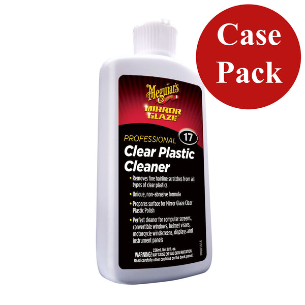 Meguiars M17 Mirror Glaze Clear Plastic Cleaner - *Case of 6* [M1708CASE]