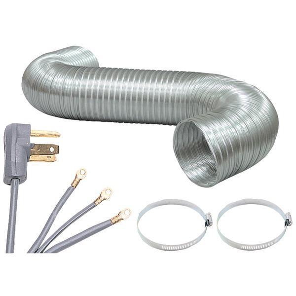6FT DRYER CORD KIT-Ducting Parts & Accessories-JadeMoghul Inc.