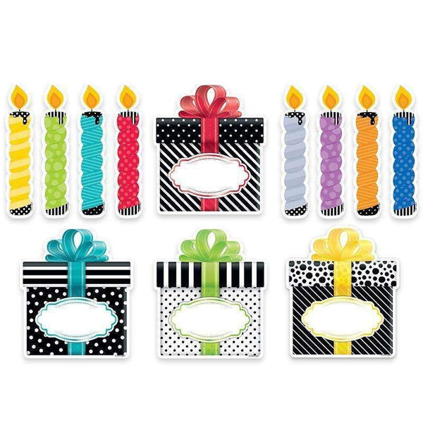 6IN BOLD BRIGHT BIRTHDAY CUT OUTS-Learning Materials-JadeMoghul Inc.