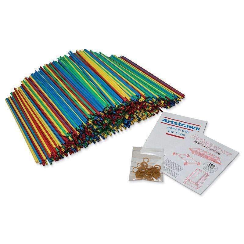 6MM COLORED ARTSTRAWS 900 COUNT-Arts & Crafts-JadeMoghul Inc.