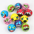 6pcs 6.3cm Stress Balls Grimace Smiley Laugh Face Soft Foam PU Squeeze Squishy Balls Toys for Kids Children Adults JadeMoghul Inc. 