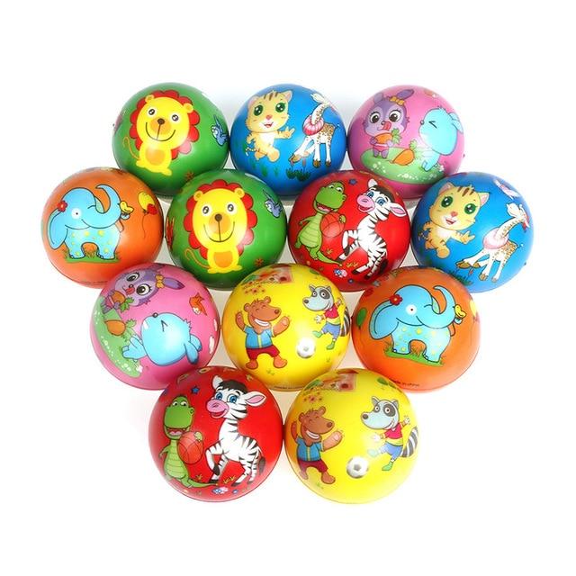 6pcs 6.3cm Stress Balls Grimace Smiley Laugh Face Soft Foam PU Squeeze Squishy Balls Toys for Kids Children Adults JadeMoghul Inc. 