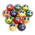 6pcs 6.3cm Stress Balls Grimace Smiley Laugh Face Soft Foam PU Squeeze Squishy Balls Toys for Kids Children Adults JadeMoghul Inc. 