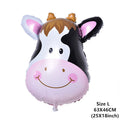 6pcs Safari Party Theme Animal Ballons Jungle Party Zoo Helium Foil Air Balloon Kids Birthday Party Decorations Baloon Kit Balon