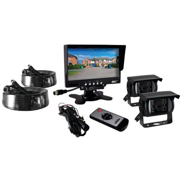 7" Commercial-Grade Weatherproof Backup Cameras & Monitor System-Rearview/Auxiliary Camera Systems-JadeMoghul Inc.