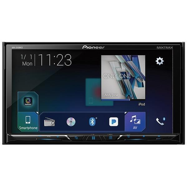 7" Double-DIN In-Dash Digital Media Receiver with Bluetooth(R), Apple CarPlay(TM), Android(TM) Auto & SiriusXM(R) Ready-Receivers & Accessories-JadeMoghul Inc.