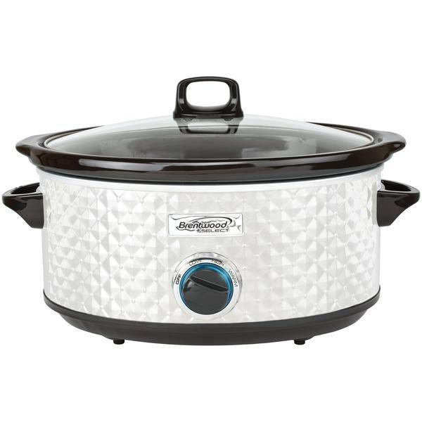 7-Quart Slow Cooker (Pearl White)-Small Appliances & Accessories-JadeMoghul Inc.