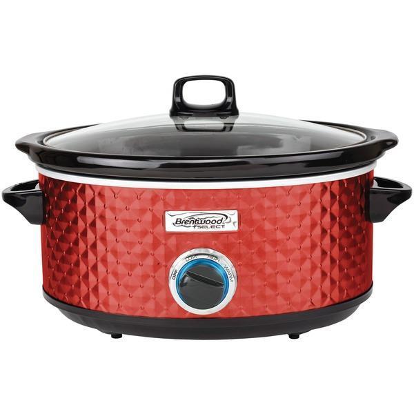 7-Quart Slow Cooker (Red)-Small Appliances & Accessories-JadeMoghul Inc.