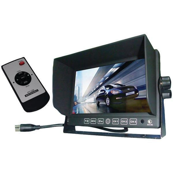 7" Rearview Color Monitor-Rearview/Auxiliary Camera Systems-JadeMoghul Inc.