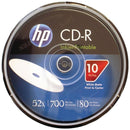700MB 80-Minute 52x Printable CD-Rs, 10-ct Spindle-Recordable Discs-JadeMoghul Inc.