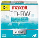 700MB 80-Minute CD-RWs (10 pk)-Recordable Discs-JadeMoghul Inc.