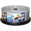 700MB 80-Minute CD-RWs, 25-ct Spindle-Recordable Discs-JadeMoghul Inc.