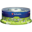 700MB CD-RWs with Branded Surface, 25-ct Spindle-Recordable Discs-JadeMoghul Inc.