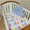 70*130cm Baby Bed Crib Sheet Mattress Cover Muslin Tree Crown Cloud Home Textile Bed Sheets Covers Protector crib sheet bedding-Black-JadeMoghul Inc.
