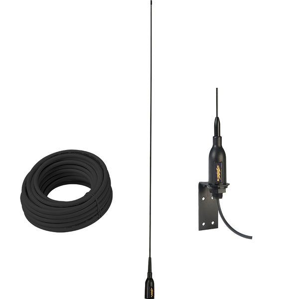 Glomex AIS Antenna w/Supplied "L" Bracket  66 Coax Cable [SGA100SBBK]