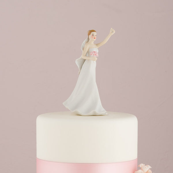 Victorious Bride Mix & Match Cake Toppers  (Pack of 1)