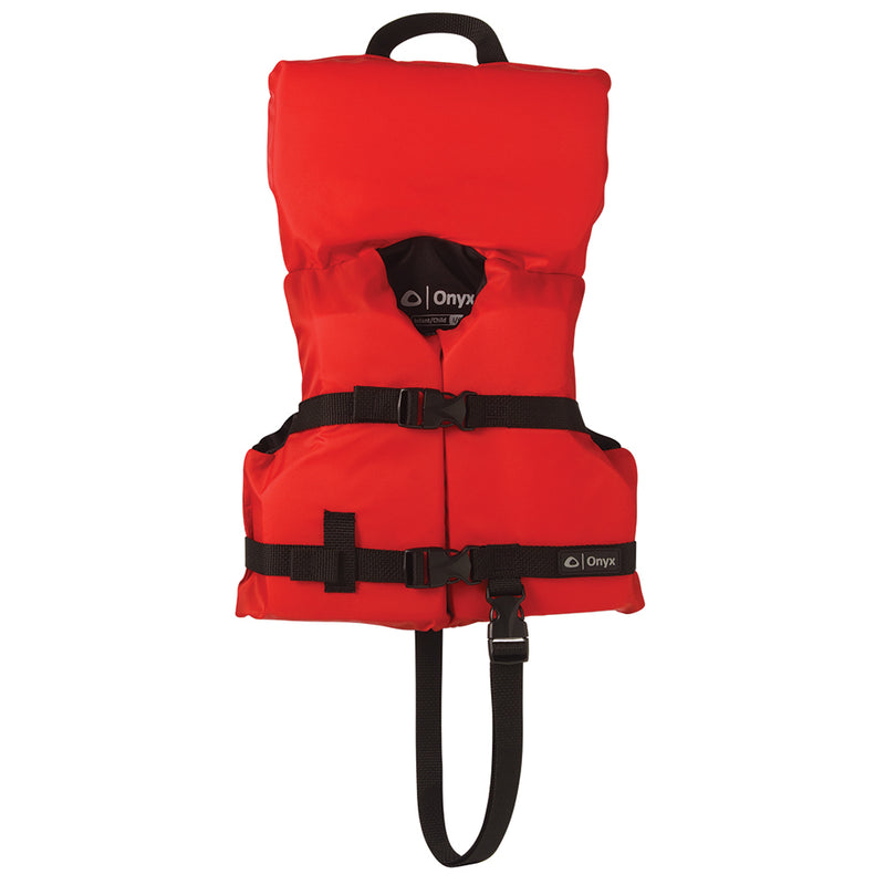 Onyx Nylon General Purpose Life Jacket - Infant/Child Under 50lbs - Red [103000-100-000-12]