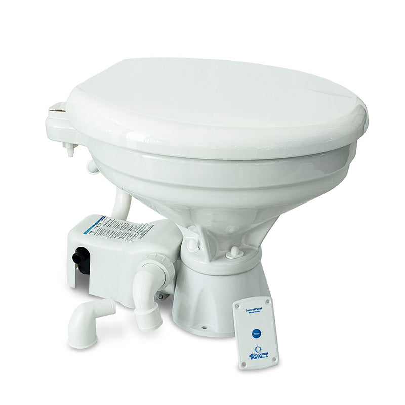 Albin Group Marine Toilet Standard Electric EVO Comfort - 12V [07-02-006]