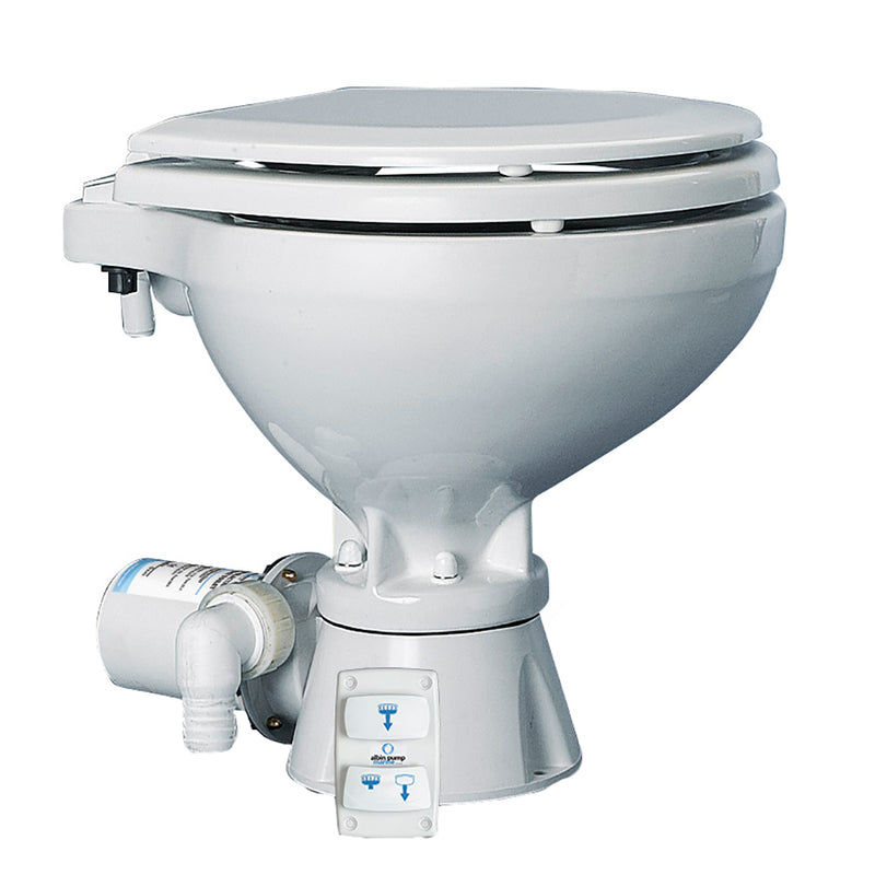 Albin Group Marine Toilet Silent Electric Compact - 12V [07-03-010]