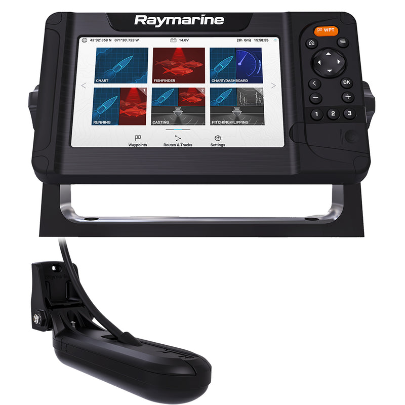 Raymarine Element 7 HV Combo w/HV-100 Transducer  Nav+ US  Canada Chart [E70532-05-NAG]