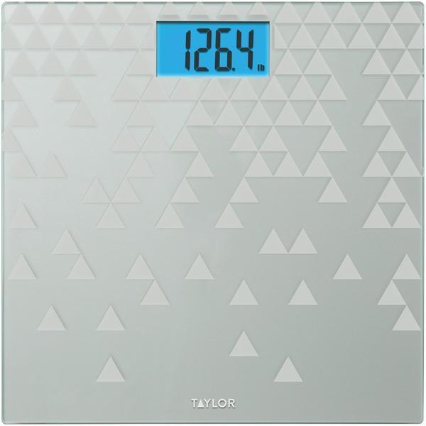 7598 Digital Scale with Frosted Triangle Design-Health Care-JadeMoghul Inc.
