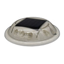 Hydro Glow C1G Round Solar Dock, Deck  Pathway Light - Green [C1G]