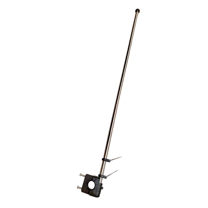 Sea-Dog Stainless Steel Rail Mount Flagpole - 30" [327124-1]