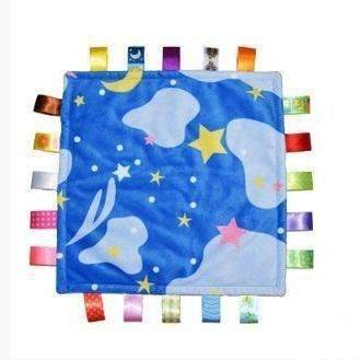 7Style 30cm Baby Comforting Taggies Blanket Super Soft Square Plush Baby Appease Towel Baby Toys-As picture 4-JadeMoghul Inc.