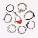 8/9/12/16/25PCS Pure and Fresh Sweet starry sky Series Maiden Elastic Hair Bands Ribbon Flowers Pentagram Rabbit ears Hair Clips JadeMoghul Inc. 