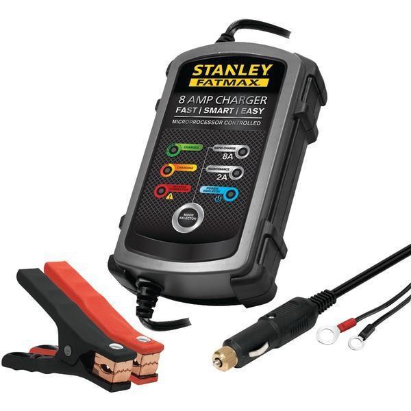 8-Amp FATMAX(R) Battery Charger/Maintainer-Jump Starters & Battery Chargers-JadeMoghul Inc.