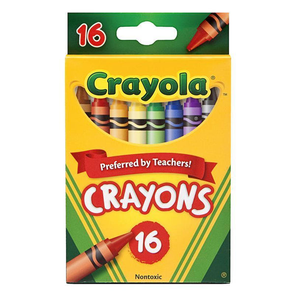 (8 BX) CRAYOLA CRAYONS 16CT PER-Arts & Crafts-JadeMoghul Inc.